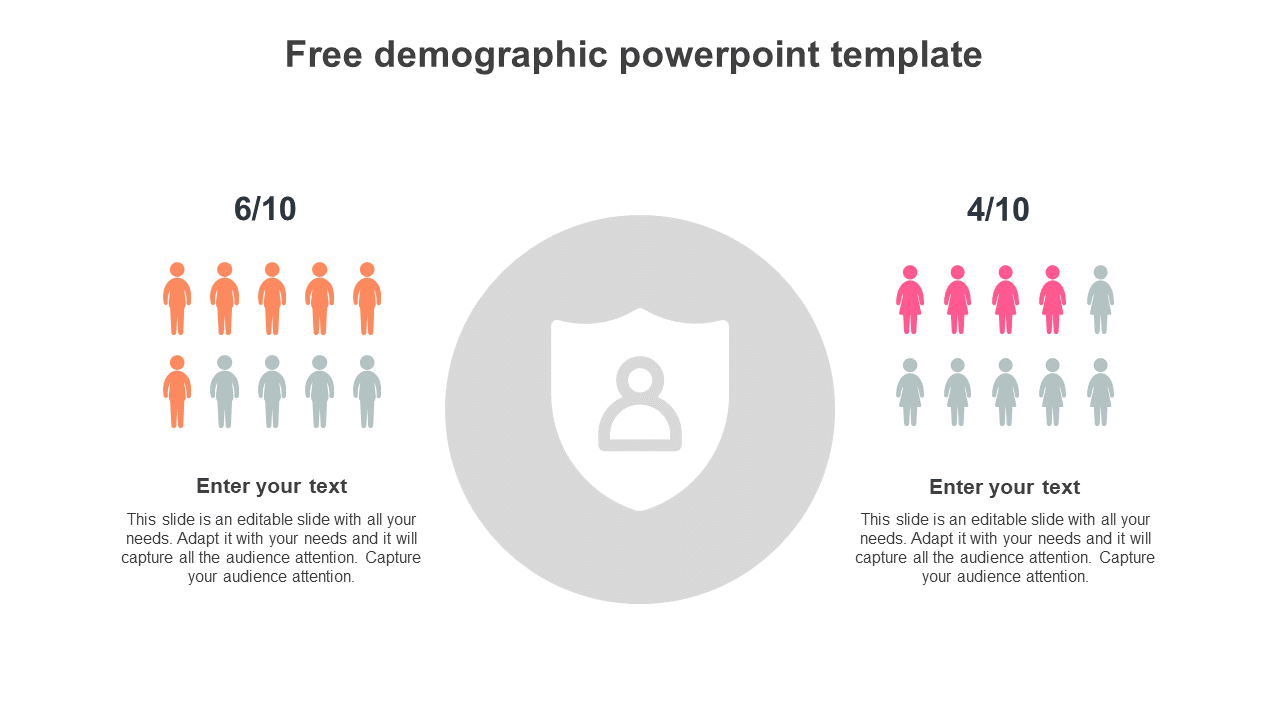 free demographic powerpoint template